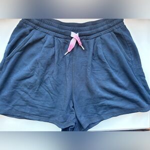 Stateside Dark Blue Textured Pants